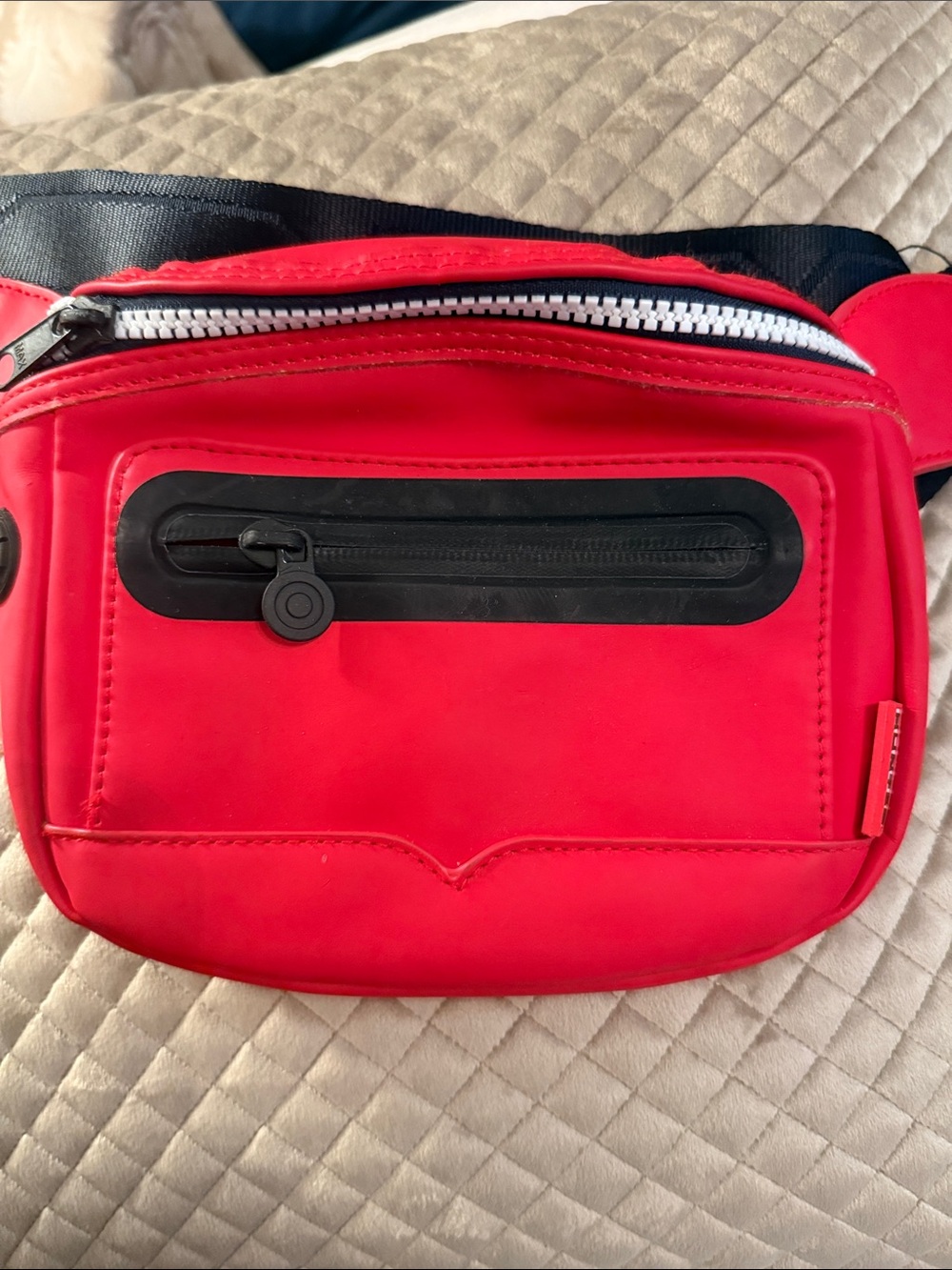 Hunter for Target Red Belt Bag with Black Accents